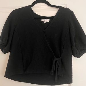 Madewell wrap top